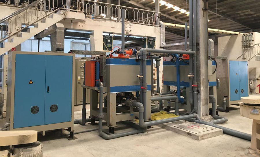 越南磁器公司陶瓷行业高岭土除铁磁选机使用案例