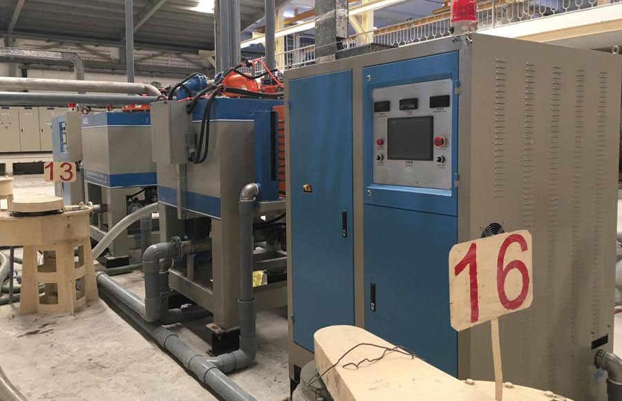 越南磁器公司陶瓷行业高岭土除铁磁选机使用案例