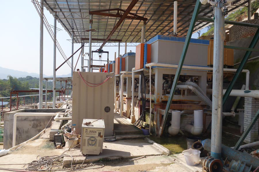 广东清远钾钠长石除铁设备工程使用案例